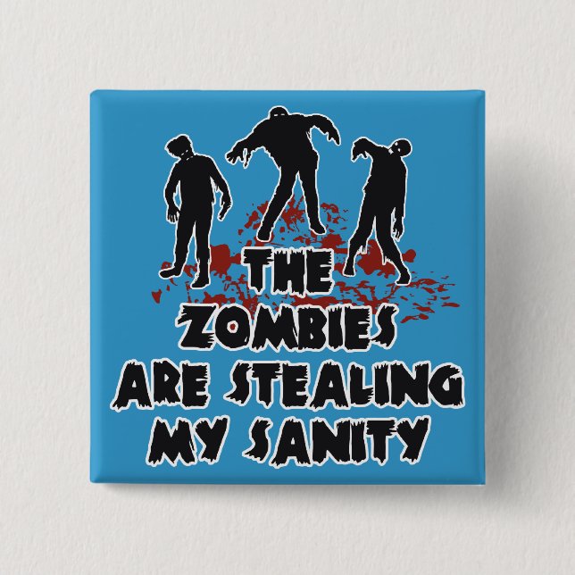 Zombies custom color buttons (Front)