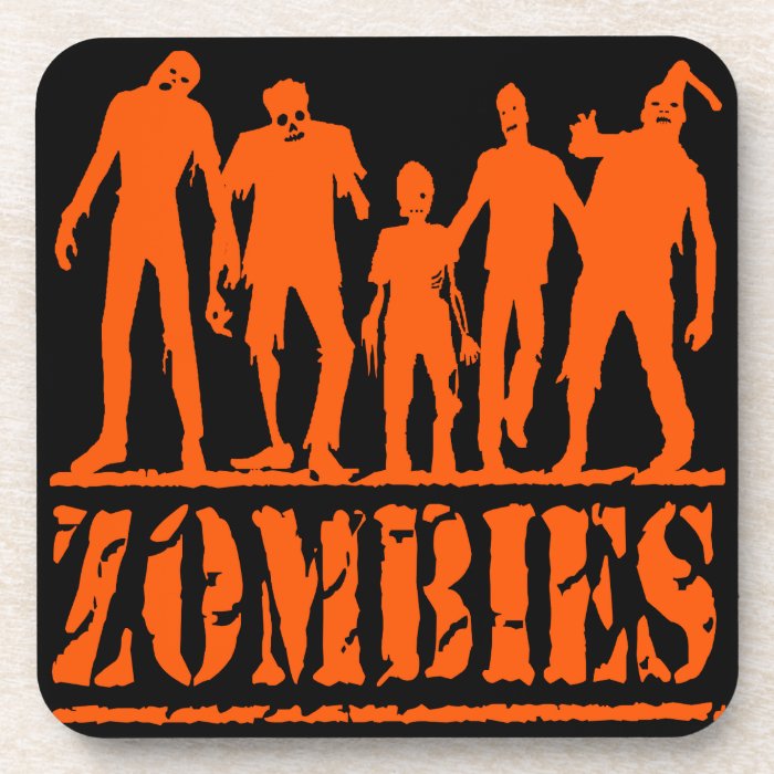 Zombies Drink Coaster