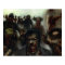 Zombies Halloween Wall Poster
