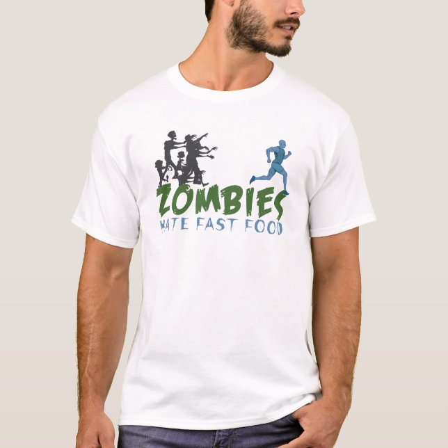 Zombies Hat Fastfoo T-Shirt (Front)