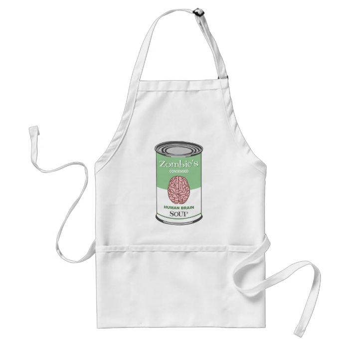 Zombie's Human Brain Soup Apron