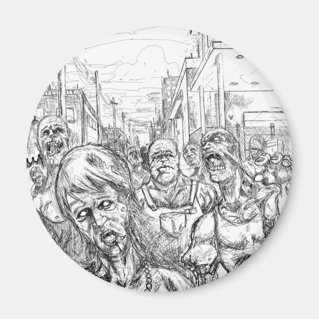 Zombies! Magnet (Front)