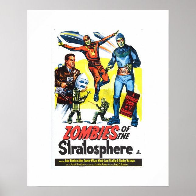 Zombies of the Stratosphere Poster (Front)
