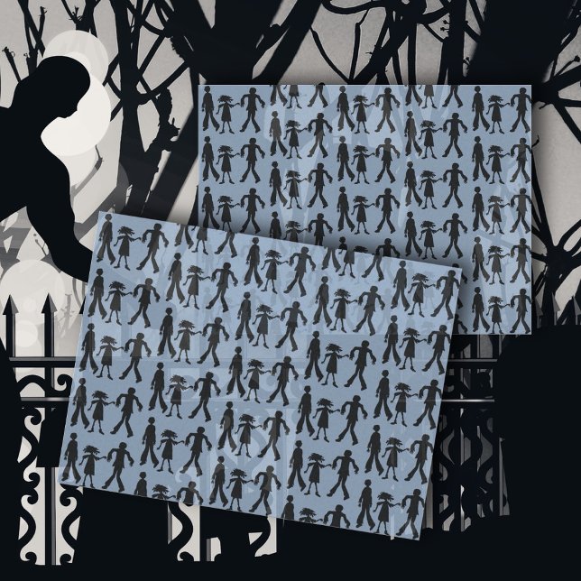 Zombies Patterned Walking Dead  Tissue Paper (Creator Uploaded)