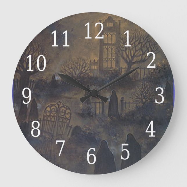 Zombies Round Clock (Front)