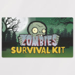 Zombies Survival Kit Party Labels<br><div class="desc">Gear up for an epic Zombies Survival Party with our spine-tingling Survival Kit labels! These creatively eerie stickers will add a fun and scary touch to any item, transforming your party into a thrilling adventure where brave boys and girls combat imaginary monsters and enjoy a Halloween celebration like never before....</div>
