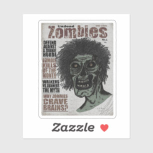 ZOMBIES - The Magazine  Sticker