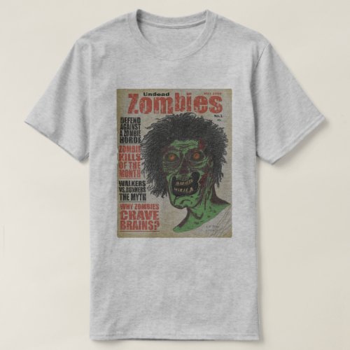 ZOMBIES _ The Magazine T_Shirt