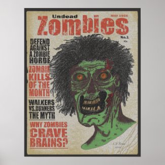 Zombies the Magazine Undead Ver.3 Poster