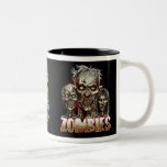 Zombies! Two-tone Coffee Mug at Zazzle