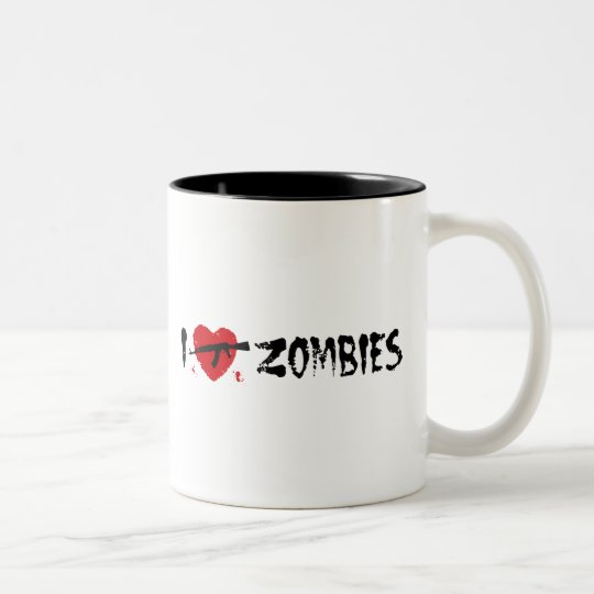 Zombies Two-Tone Coffee Mug