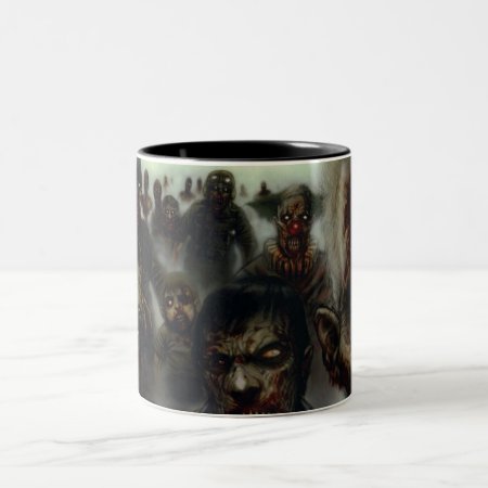 Zombies Two-tone Coffee Mug