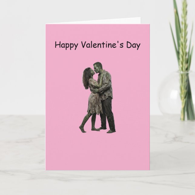 Zombies Valentine's Day Card (Front)