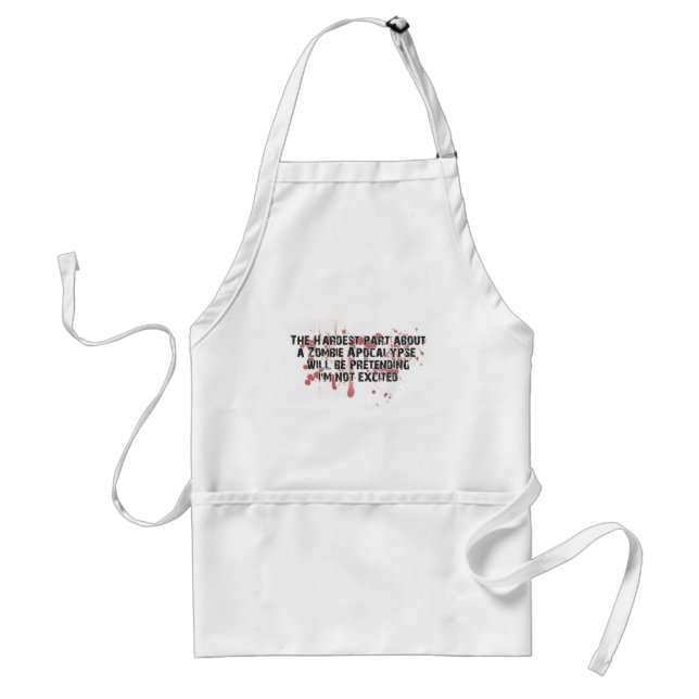 ZombieVerse Adult Apron (Front)