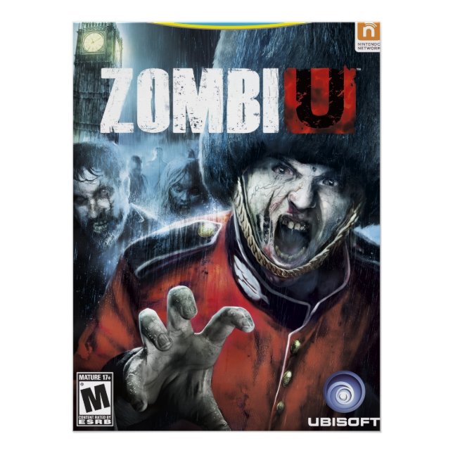 ZombiU Zombi game  Poster (Front)
