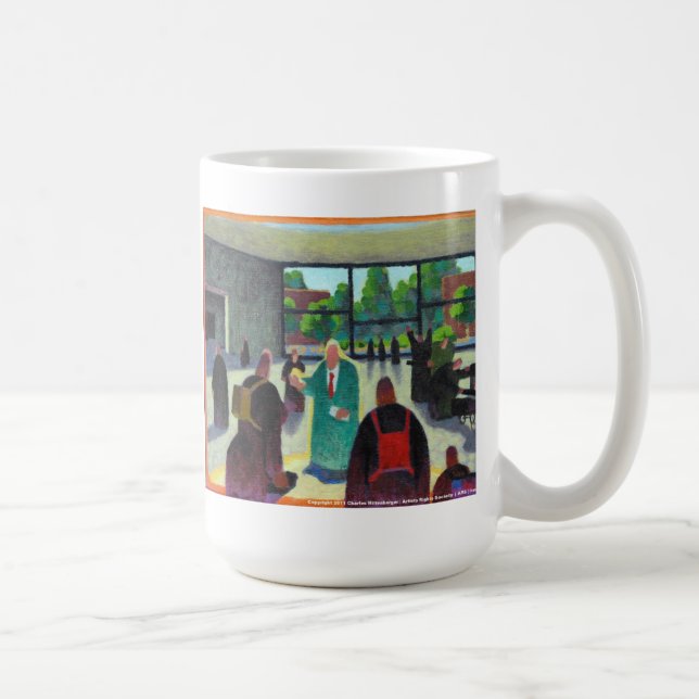 Zomblandia pre-entry search! coffee mug (Right)