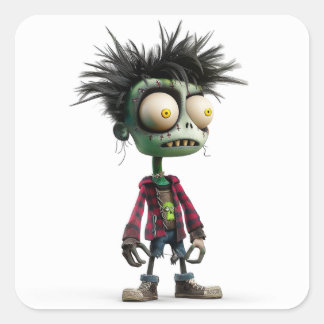 Zombo Kid – Punk Undead Sticker