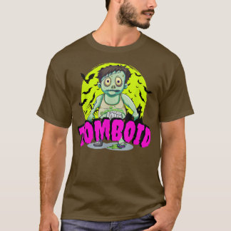 Zomboid  Funny Boys Zombie Kid  T-Shirt