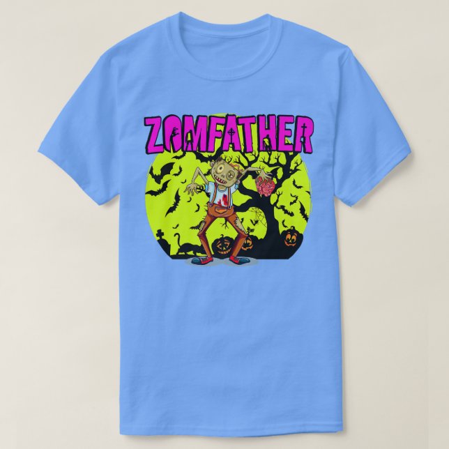 Zomfather Funny Zombie Premium  T-Shirt (Design Front)