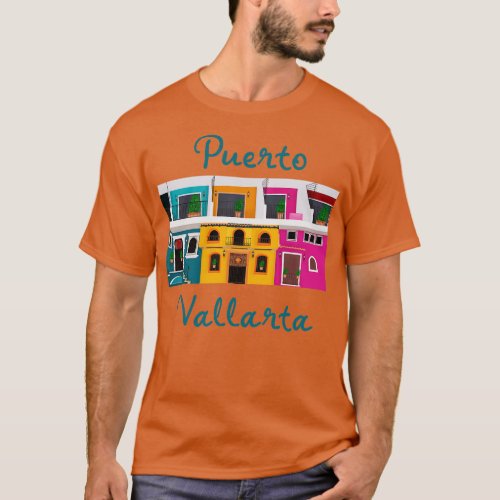 Zona Romantica Puerto Vallarta T_Shirt