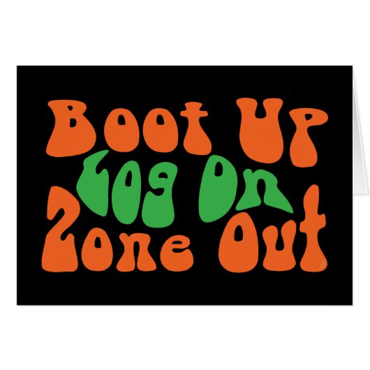 Zone Out! Cards (Front Horizontal)