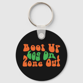 Zone Out! Keychain