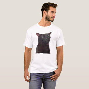 Zoned Out Cat, Black Cat Zoned Out Meme T-Shirt