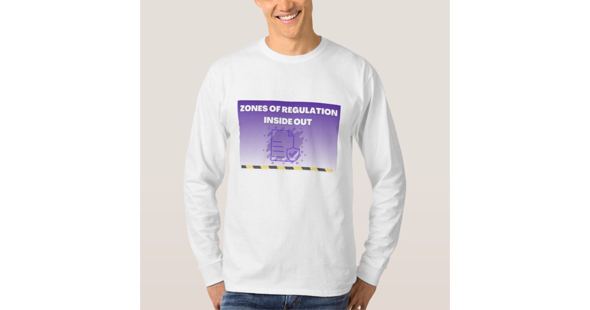 Zones Of Regulation Inside Out T-Shirt, Zazzle