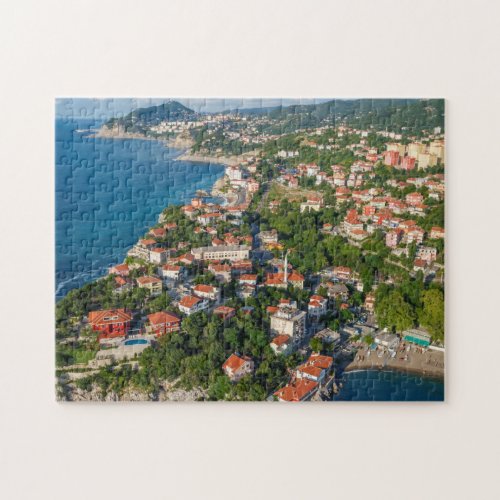 Zonguldak Aerial Black Sea Coast Of Turkey 2 Jigsaw Puzzle