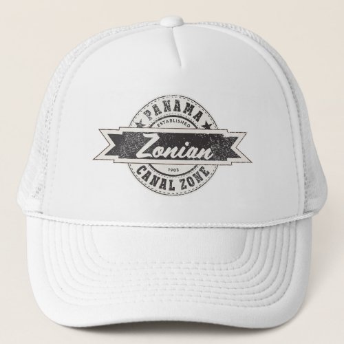 Zonian Panama Canal Zone CZ Trucker Hat