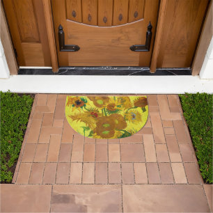 Zonnebloemen (Van Gogh) Doormat