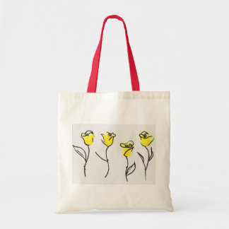 Zonta Yellow Rose Tote bag
