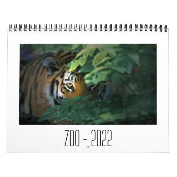 Zoo - 2022 Calendar by rgkphoto at Zazzle