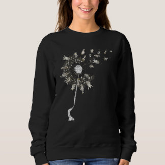Zoo Animal Antarctica Bird Cute Penguin Dandelion Sweatshirt