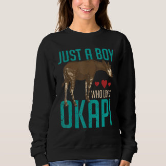 Zoo Animal Boys Africa Safari Zoo Keeper Cute Oka Sweatshirt