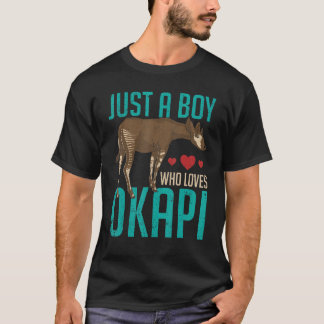 Zoo Animal Boys Africa Safari Zoo Keeper Cute Oka T-Shirt