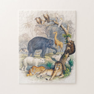 zoo, animal, cute, animals, nature, wildlife kids jigsaw puzzle