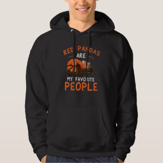 Zoo Animal Cute Wildlife Animal Red Panda Hoodie