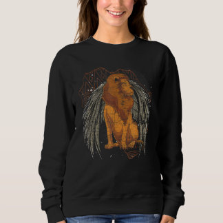 Zoo Animal Lion Africa Safari Animal Wings Lio Sweatshirt