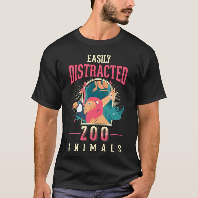 Zoo Animal Lover family T-Shirt (Front)