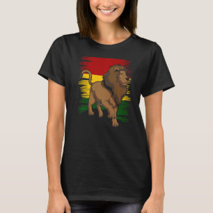 Zoo Animal Retro Africa Safari Animal Lion Lion T-Shirt