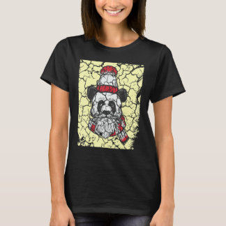 Zoo Animal Trip Favorite Animals Panda Distressed T-Shirt
