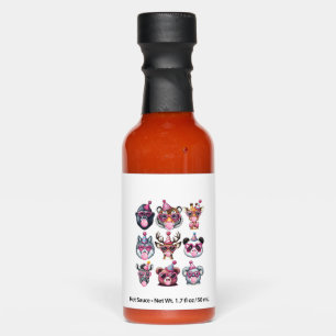 Zoo Animals Birthday Party Wildlife Lovers Boys Gi Hot Sauces