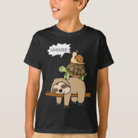 Zoo animals gift snail turtle sloth performance