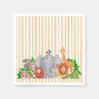 Zoo Animals - Napkins