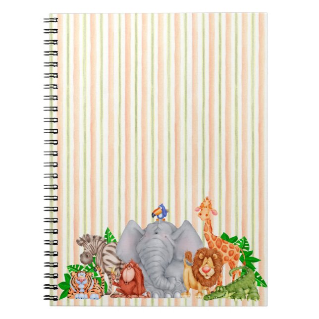 Zoo Animals - Notebook (Front)