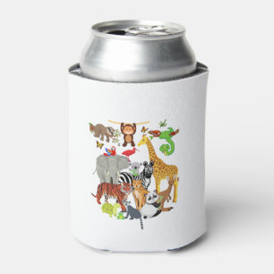 Zoo Animals Wildlife Birthday Party Zoo Day 26 Ani Can Cooler
