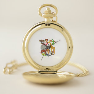 Zoo Animals Wildlife Birthday Party Zoo Day 26 Ani Pocket Watch