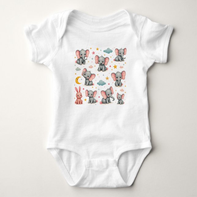 Zoo Baby Bodysuit (Front)