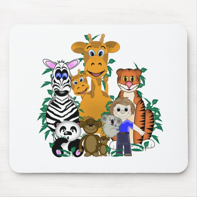 ZOO Boy Mouse Pad (Front)